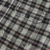 imageDubinik Mens Shacket Flannel Shirt For Men Lightweight Jacket Overshirt Warm Lined Coats Casual Plaid Long Sleeve ButtonBrown and Light Khaki 182