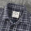 imageDubinik Mens Shacket Flannel Shirt For Men Lightweight Jacket Overshirt Warm Lined Coats Casual Plaid Long Sleeve ButtonGray White and Blue 182