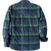 imageDubinik Mens Shacket Flannel Shirt For Men Lightweight Jacket Overshirt Warm Lined Coats Casual Plaid Long Sleeve ButtonGreen Blue and Red 182
