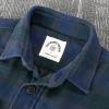 imageDubinik Mens Shacket Flannel Shirt For Men Lightweight Jacket Overshirt Warm Lined Coats Casual Plaid Long Sleeve ButtonNavy Blue Green and Gray 182