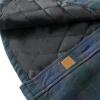 imageDubinik Mens Shacket Flannel Shirt For Men Lightweight Jacket Overshirt Warm Lined Coats Casual Plaid Long Sleeve ButtonNavy Blue Green and Gray 182