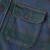 imageDubinik Mens Shacket Flannel Shirt For Men Lightweight Jacket Overshirt Warm Lined Coats Casual Plaid Long Sleeve ButtonNavy Blue Green and Gray 182