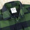 imageDubinik Mens Shacket Flannel Shirt For Men Lightweight Jacket Overshirt Warm Lined Coats Casual Plaid Long Sleeve ButtonOlive Green and Black 182