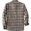 imageDubinik Mens Shacket Flannel Shirt For Men Lightweight Jacket Overshirt Warm Lined Coats Casual Plaid Long Sleeve ButtonYellow Blue and Khaki 182
