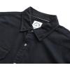 imageDubinik Mens Button Up Shirts Long Sleeve Casual Button Down Work Shirt Men Two Pocket Cotton with ComfortableBlack Solid