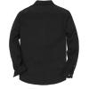 imageDubinik Mens Button Up Shirts Long Sleeve Casual Button Down Work Shirt Men Two Pocket Cotton with ComfortableBlack Solid