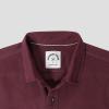imageDubinik Mens Button Up Shirts Long Sleeve Casual Button Down Work Shirt Men Two Pocket Cotton with ComfortableBurgundy Solid
