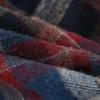 imageDubinik 13oz Ultra Heavyweight Mens Flannel Shirts Long Sleeve Casual Button Down Pocket Soft Warm Cotton ShirtRed Blue and Black