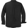imageDubinik 7oz Mens Button Up Shirts Long Sleeve Casual Button Down Shirt Men Vintage 2 Pocket Sturdy StretchBlack 056