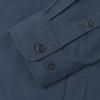 imageDubinik 7oz Mens Button Up Shirts Long Sleeve Casual Button Down Shirt Men Vintage 2 Pocket Sturdy StretchNavy Blue 056