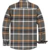 imageDubinik Flannel Shirt for Men Plaid Mens Button Down Long Sleeve Shirts Cotton CasualA Grey Yellow