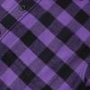 imageDubinik Flannel Shirt for Men Plaid Mens Button Down Long Sleeve Shirts Cotton CasualA Purple Black
