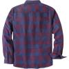 imageDubinik Flannel Shirt for Men Plaid Mens Button Down Long Sleeve Shirts Cotton CasualA Purple and Blue Plaid