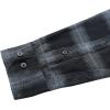 imageDubinik Flannel Shirt for Men Plaid Mens Button Down Long Sleeve Shirts Cotton CasualBlack Ombre