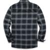 imageDubinik Flannel Shirt for Men Plaid Mens Button Down Long Sleeve Shirts Cotton CasualBlack Ombre