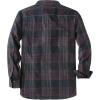 imageDubinik Flannel Shirt for Men Plaid Mens Button Down Long Sleeve Shirts Cotton CasualBlack and Red White