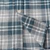 imageDubinik Flannel Shirt for Men Plaid Mens Button Down Long Sleeve Shirts Cotton CasualForest Green Grey