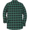 imageDubinik Flannel Shirt for Men Plaid Mens Button Down Long Sleeve Shirts Cotton CasualGreen Black