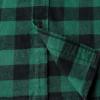 imageDubinik Flannel Shirt for Men Plaid Mens Button Down Long Sleeve Shirts Cotton CasualGreen Black