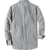 imageDubinik Flannel Shirt for Men Plaid Mens Button Down Long Sleeve Shirts Cotton CasualLight Grey