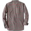 imageDubinik Flannel Shirt for Men Plaid Mens Button Down Long Sleeve Shirts Cotton CasualRed and Green