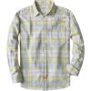 A Light Yellow and White Plaid