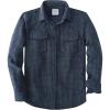 imageDubinik Flannel Shirt for Men 100 Cotton Mens Flannel Shirts Long Sleeve Plaid Soft Casual Button Down Shirt MenNavy Plaid