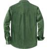 image:imageDubinik 10 oz Ultra Heavyweight Corduroy Pearl Snap Shirt Men Western Vintage Jacket Long Sleeve Casual Cotton 2 PocketsOlive Green