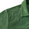 image:imageDubinik 10 oz Ultra Heavyweight Corduroy Pearl Snap Shirt Men Western Vintage Jacket Long Sleeve Casual Cotton 2 PocketsOlive Green