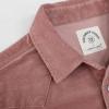 image:imageDubinik 10 oz Ultra Heavyweight Corduroy Pearl Snap Shirt Men Western Vintage Jacket Long Sleeve Casual Cotton 2 PocketsPink