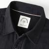 image:imageDubinik Long Sleeve Pearl Snap Shirts for Men Western Cowboy Shirt Casual Work Button Down with Pockets Comfortable FitBlack