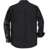 image:imageDubinik Long Sleeve Pearl Snap Shirts for Men Western Cowboy Shirt Casual Work Button Down with Pockets Comfortable FitBlack
