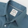 image:imageDubinik Long Sleeve Pearl Snap Shirts for Men Western Cowboy Shirt Casual Work Button Down with Pockets Comfortable FitBlue