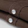image:imageDubinik Long Sleeve Pearl Snap Shirts for Men Western Cowboy Shirt Casual Work Button Down with Pockets Comfortable FitBrown