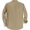 image:imageDubinik Long Sleeve Pearl Snap Shirts for Men Western Cowboy Shirt Casual Work Button Down with Pockets Comfortable FitKhaki