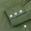 image:imageDubinik Long Sleeve Pearl Snap Shirts for Men Western Cowboy Shirt Casual Work Button Down with Pockets Comfortable FitLight Green