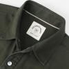 image:imageDubinik Long Sleeve Pearl Snap Shirts for Men Western Cowboy Shirt Casual Work Button Down with Pockets Comfortable FitMilitary Green