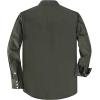 image:imageDubinik Long Sleeve Pearl Snap Shirts for Men Western Cowboy Shirt Casual Work Button Down with Pockets Comfortable FitMilitary Green