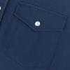 image:imageDubinik Long Sleeve Pearl Snap Shirts for Men Western Cowboy Shirt Casual Work Button Down with Pockets Comfortable FitNavy