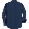 image:imageDubinik Long Sleeve Pearl Snap Shirts for Men Western Cowboy Shirt Casual Work Button Down with Pockets Comfortable FitNavy