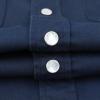 image:imageDubinik Long Sleeve Pearl Snap Shirts for Men Western Cowboy Shirt Casual Work Button Down with Pockets Comfortable FitNavy