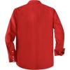 image:imageDubinik Long Sleeve Pearl Snap Shirts for Men Western Cowboy Shirt Casual Work Button Down with Pockets Comfortable FitRed