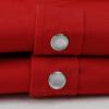 image:imageDubinik Long Sleeve Pearl Snap Shirts for Men Western Cowboy Shirt Casual Work Button Down with Pockets Comfortable FitRed