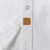 image:imageDubinik Long Sleeve Pearl Snap Shirts for Men Western Cowboy Shirt Casual Work Button Down with Pockets Comfortable FitWhite