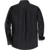 image:imageDubinik Mens Long Sleeve Button Down Shirt Casual Solid Work Shirts Two Pocket for Men AllCotton Regular Fit VintageBlack