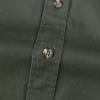 image:imageDubinik Mens Long Sleeve Button Down Shirt Casual Solid Work Shirts Two Pocket for Men AllCotton Regular Fit VintageMilitary Green