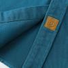 image:imageDubinik Mens Short Sleeve Button Down Shirts 2 Pocket Casual Vintage Cotton Button up Comfortable Western Heavyweight WorkLight Navy