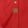 image:imageDubinik Mens Short Sleeve Button Down Shirts 2 Pocket Casual Vintage Cotton Button up Comfortable Western Heavyweight WorkRed