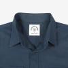 image:imageDubinik Mens Short Sleeve Button Down Shirts 2 Pocket Work Casual Vintage Cotton with StretchNavy Blue