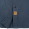 image:imageDubinik Mens Short Sleeve Button Down Shirts 2 Pocket Work Casual Vintage Cotton with StretchNavy Blue